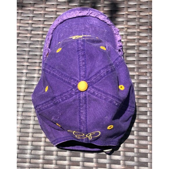 Crown Royal Distressed Purple Baseball Cap Embroidered Roush Fenway #26 Adj Hat - Picture 7 of 13